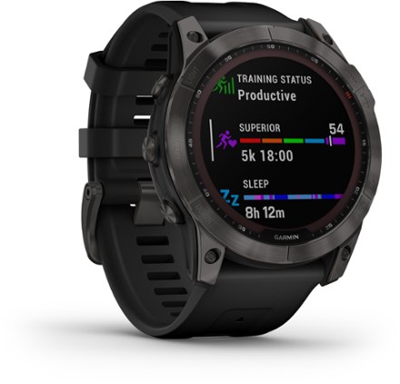 Garmin fenix 7X Sapphire Solar Multisport GPS Watch 6