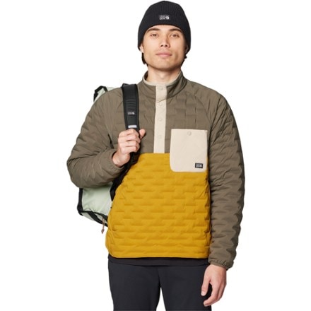 Mountain Hardwear StretchDown Light Half-Snap Pullover - Men's 5