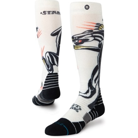 Stance Battle Mid Poly Snow Socks 0