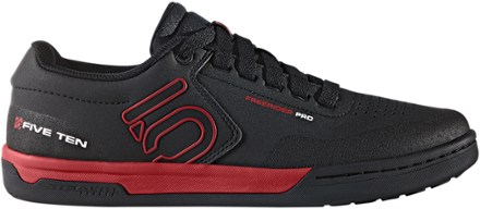 Five Ten Freerider Pro Mountain Bike Shoes - Men's Side view (Black/Red)