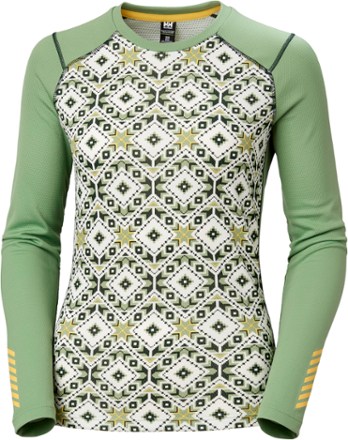 Helly Hansen Lifa Active Graphic Crew Base Layer Top - Women's 0