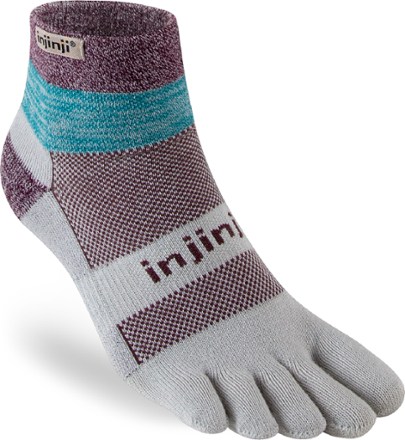 Injinji Trail Midweight Mini-Crew Socks 0