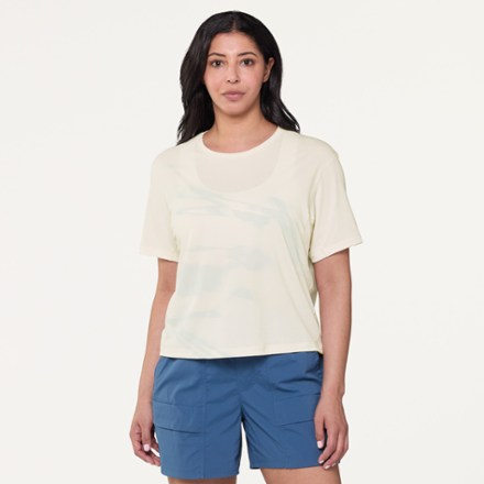 Arc'teryx Sunna Speed Bird Crop Shirt - Women's 1