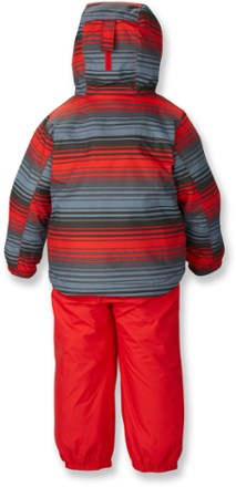 Back view (Bright Red Print)