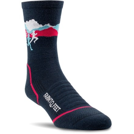Farm to Feet American Trail Light Cushion 3/4 Crew Socks 0