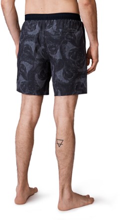 Free Country Contrast Elastic Swim Shorts - Men's 1