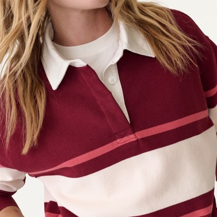 Marine Layer Cloud 9 Fleece Polo - Women's 5