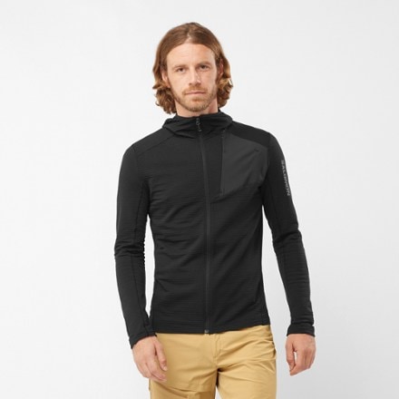 Salomon outline full top zip hoodie