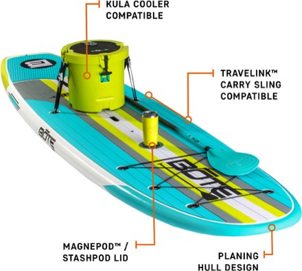 Bote Breeze Gatorshell Stand Up Paddle Board with Paddle - 10'6" 6