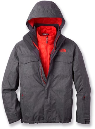 north face 3 in 1 mens coat