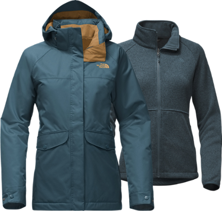 the north face womens synthetic insulated triclimate jacket