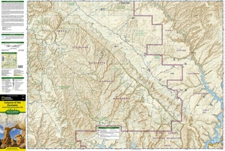 National Geographic Canyons of the Escalante Trail Map 2