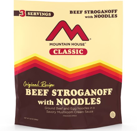 Mountain House Classic Beef Stroganoff - 3 Servings 0