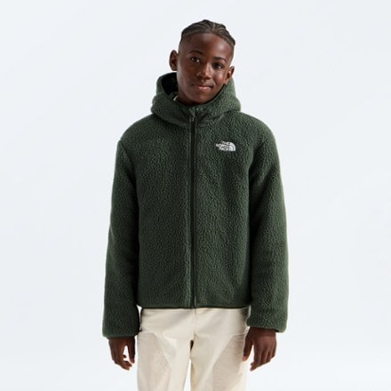 The North Face Reversible Shasta Full-Zip Hooded Insulated Jacket - Boys' 4
