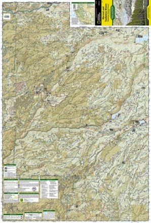 National Geographic Merced & Tuolumne Rivers Topographic Map 2