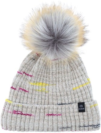 Chaos Streaker Pom Beanie - Womens