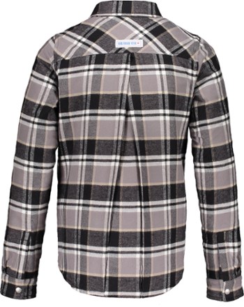 Obermeyer Avery Flannel Insulated Shirt Jacket - Berm Plaid - Girls' 3