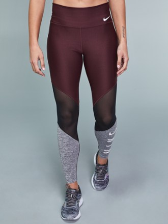 nike tights mesh