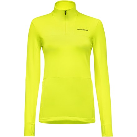 Gorewear GOREWEAR Women's Training Thermo 1/4-Zip  Yellow L - $52.67 at REI.com