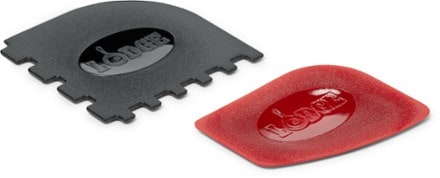 Lodge® Red & Black Pan Scraper Set