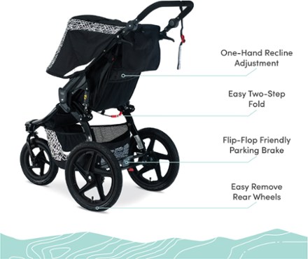 BOB Gear Revolution Flex 3.0 Jogging Stroller 4