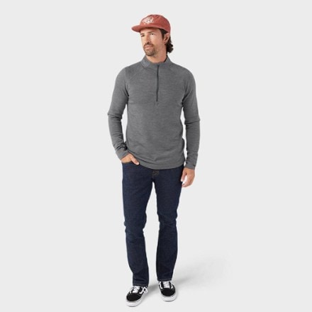 Stio Basis PeakWool Midweight Half-Zip Base Layer Top - Men's 3