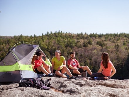 NEMO Dagger 2P Tent In-Use (Birch Leaf Green)