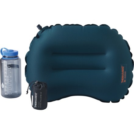 Therm-a-Rest Air Head Lite Pillow - Large Water bottle not included
