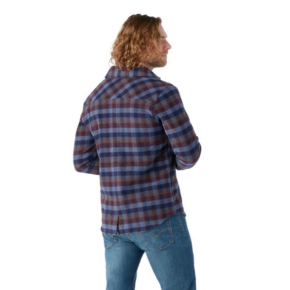 On Body Image of color Eggplant Plaid