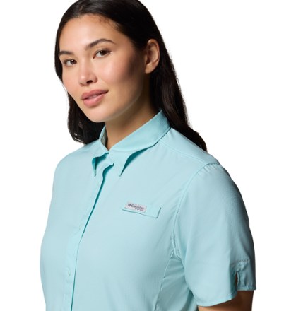 Chemise Sans Manches Columbia PFG Super Bonehead - Taille XL Femme - Bleue - Occasion Parfait état