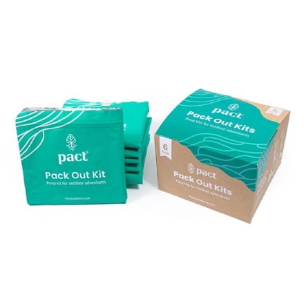 PACT Outdoors Pack Out Kit - Package of 6 1
