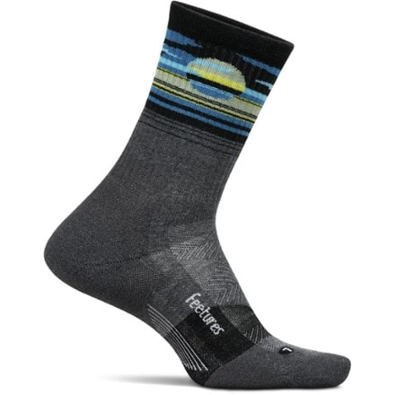 Feetures Trail Max Cushion Mini Crew Socks 0