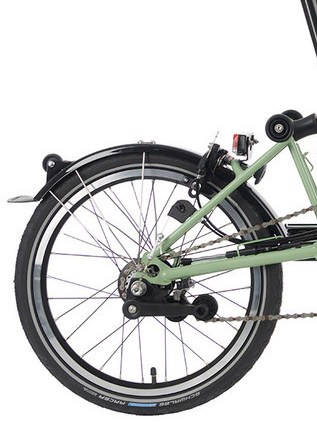 Brompton C Line Explore Folding Bike - High 4