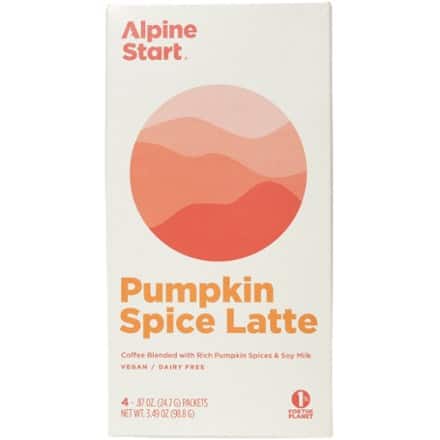 Alpine Start Pumpkin Spice Latte Instant Coffee - Package of 4 1