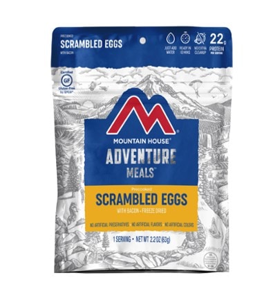 Mountain House Scrambled Eggs with Bacon - Single Serving 0