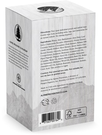 Alpine Provisions Body Wipes 1