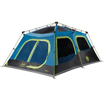 Coleman 10-Person Dark Room Instant Cabin Tent with Rainfly 2