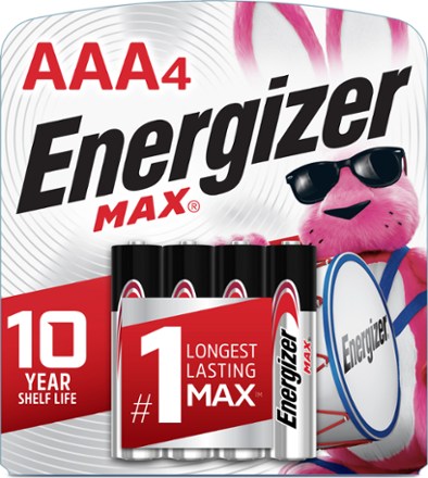 Energizer MAX Alkaline AAA Batteries - Package of 4 0