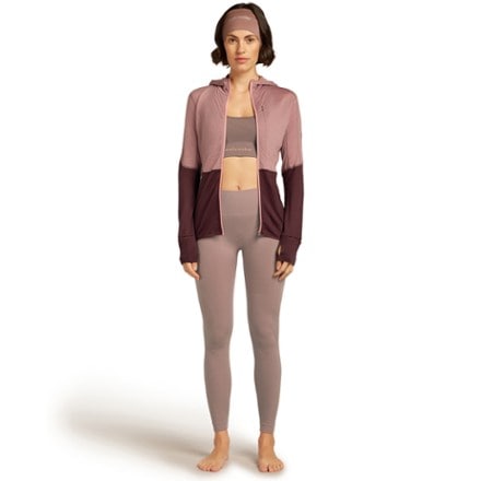 Icebreaker Merino Blend 200 RealFleece Descender Long-Sleeve Zip Hoodie - Women's 2