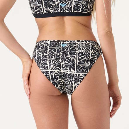 Roxy Geo Flower Hipster Bikini Swimsuit Bottoms - Women's 1
