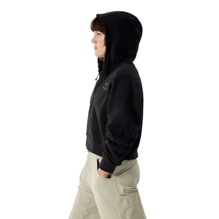 Arc'teryx Emblem Fleece Full-Zip Crop Hoody - Women's 4