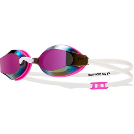 TYR Black Ops 140 EV Mirrored Racing Swim Goggles - Women's 0