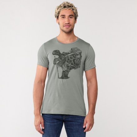 Slow Loris Hiking Tortoise T-Shirt - Men's 1