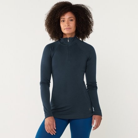 Smartwool Classic Thermal Merino Quarter-Zip Base Layer Top - Women's 1