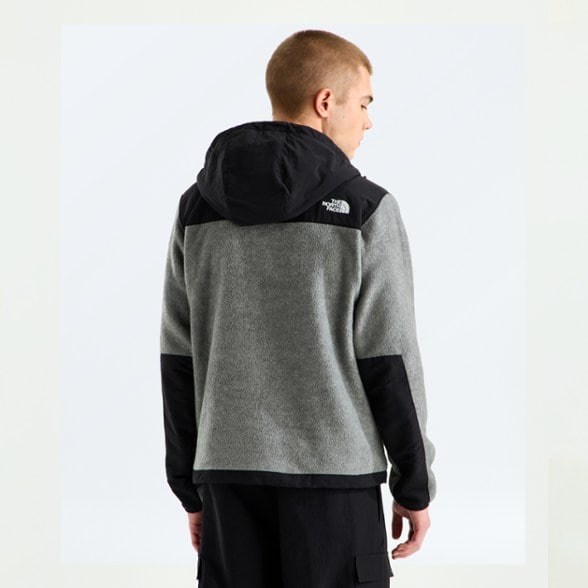 On Body Image of color Tnf Mid Grey Heather/Tnf Black