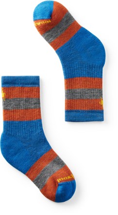 Smartwool Classic Hike Full Cushion Striped Crew Socks - Kids' 0