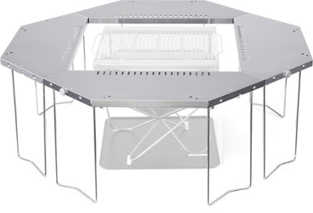 Snow Peak Jikaro Firering Table Snow Peak Pack & Carry Fireplace is Sold Separately