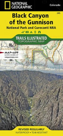 National Geographic Black Canyon of the Gunnison Topographic Map 0