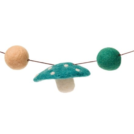 Danica Mushroom Gems Felt Garland 4