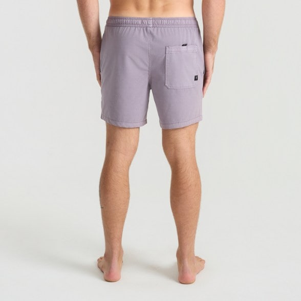 On Body Image of color Washed Dusty Lilac